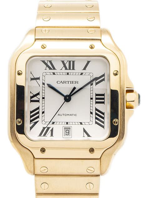 used cartier de santos|cartier santos 40mm for sale.